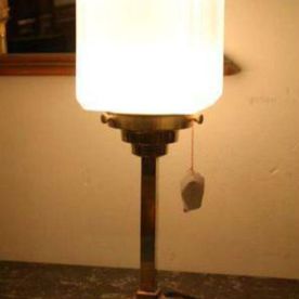 Tafellamp messing vintage 