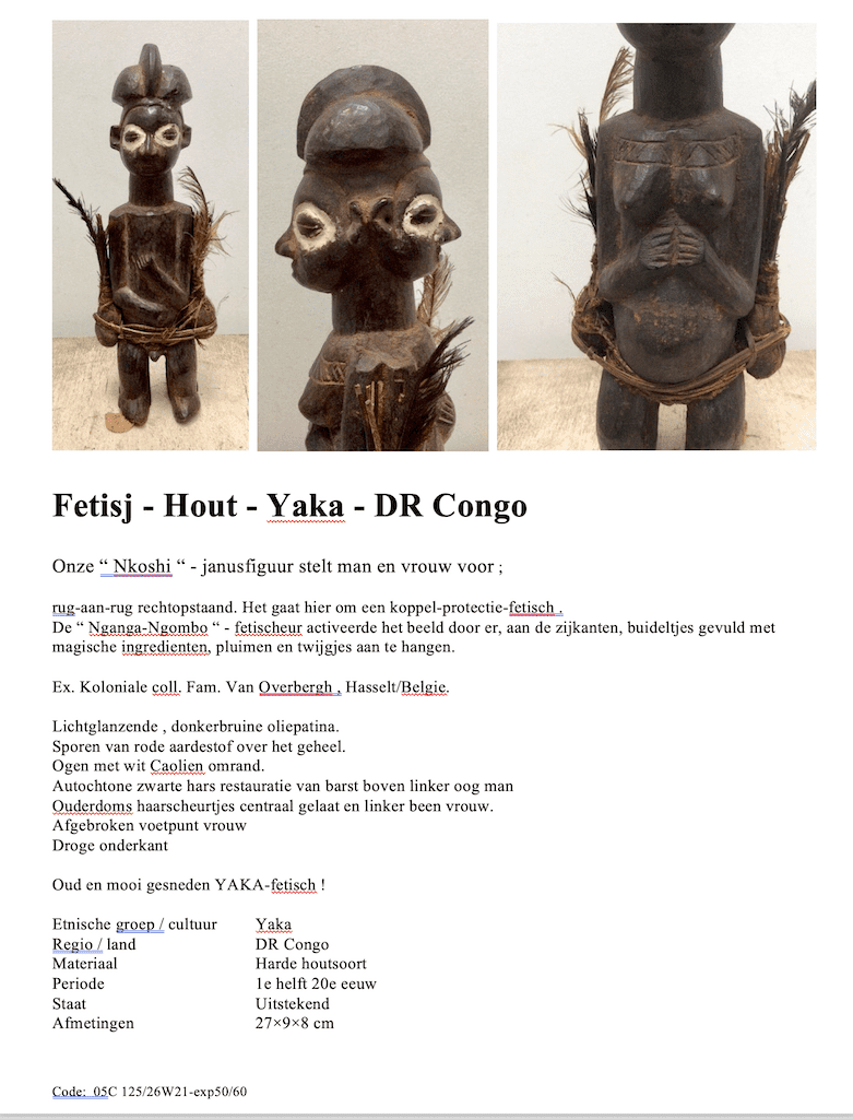 oud Afrikaans beeld