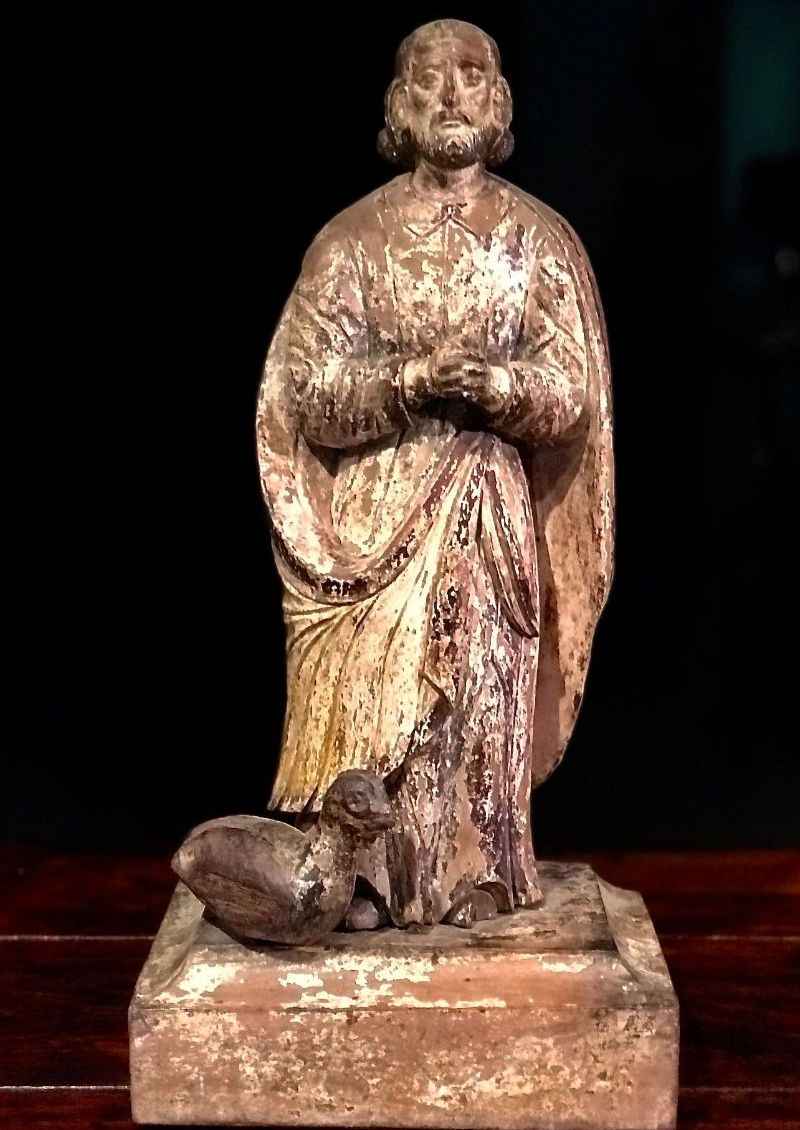 heiligenbeeld hout sint pieter