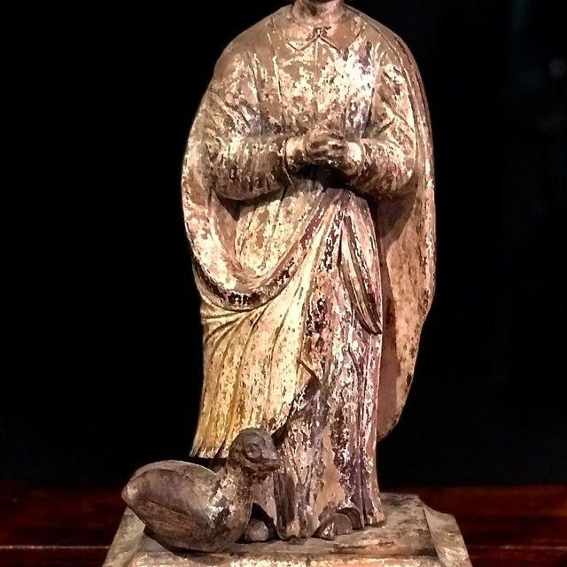 heiligenbeeld hout sint pieter