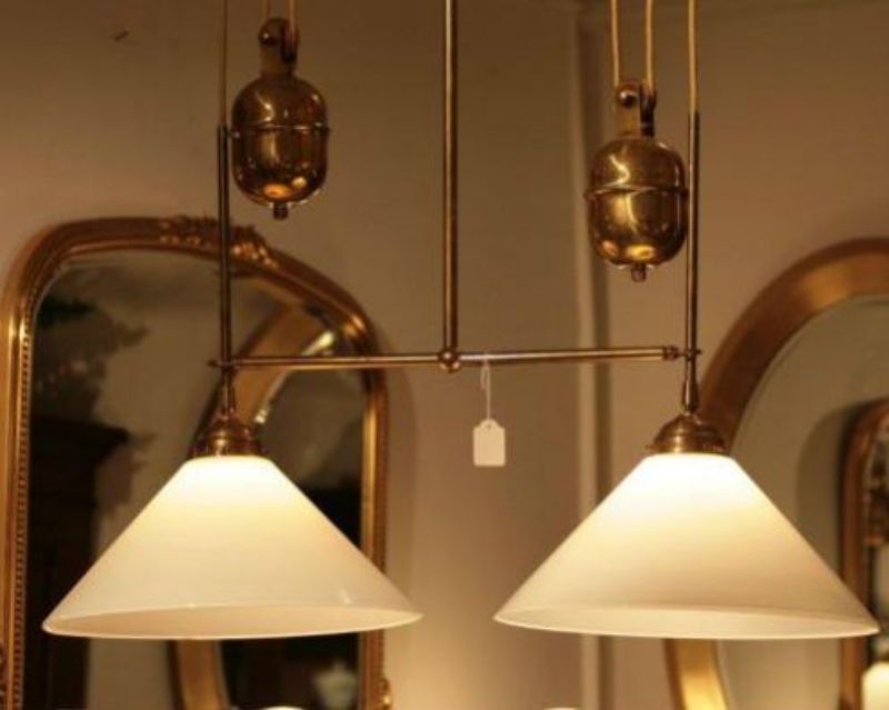 dubbele hanglamp Almondehoeve