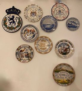 Antieke wanddecoratie