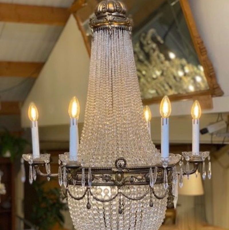Unieke antieke hanglamp