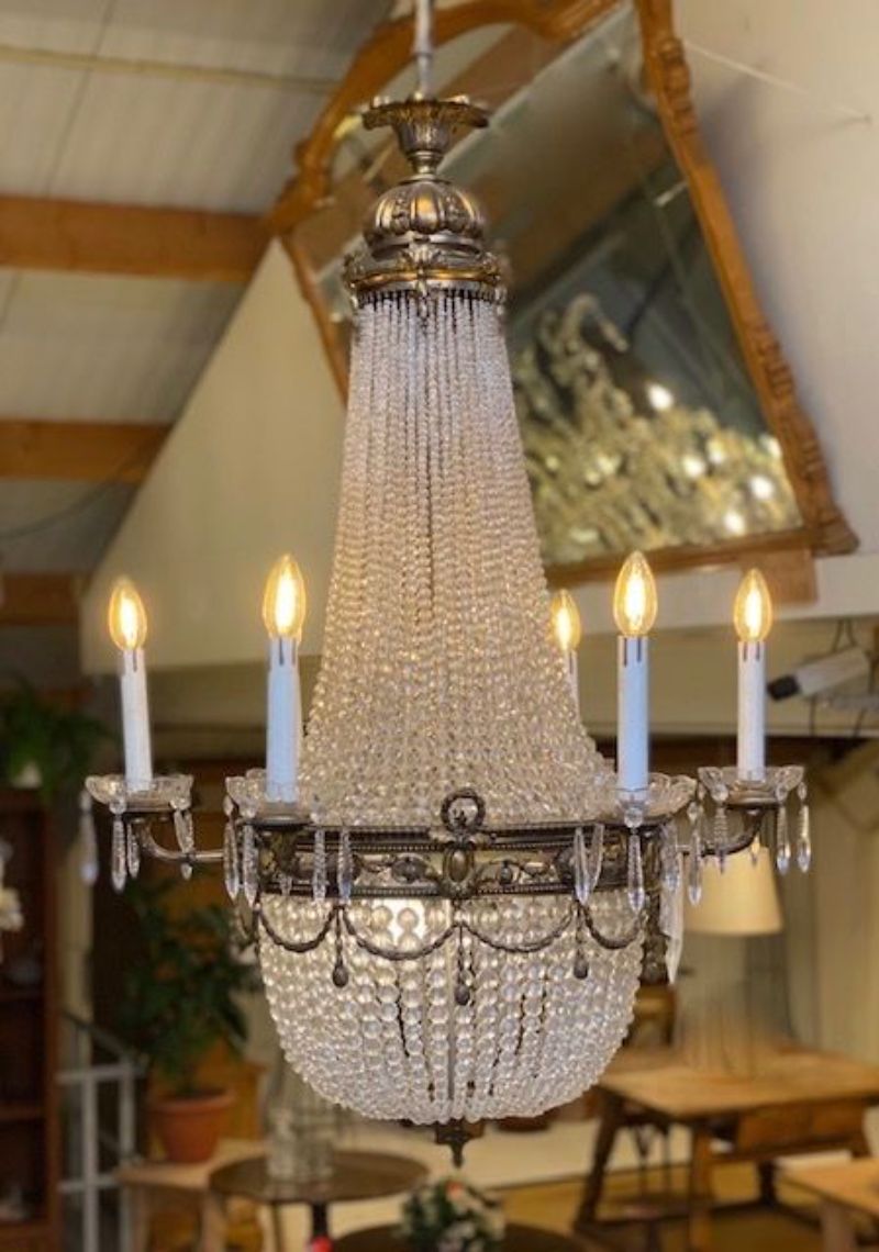 Unieke antieke hanglamp