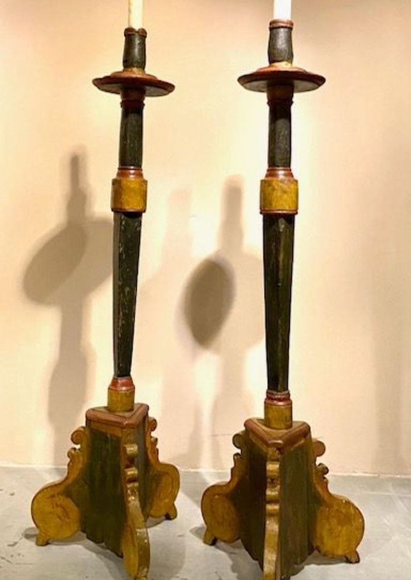 Antieke kandelaars