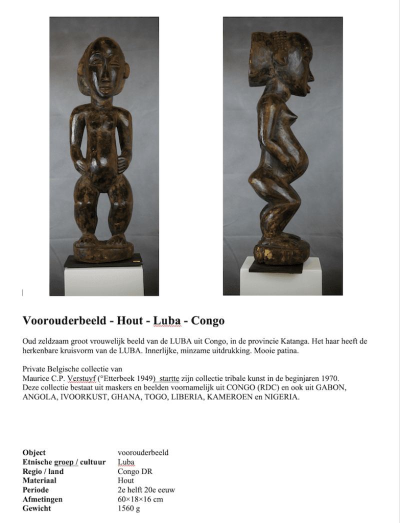 Luba beeld te koop