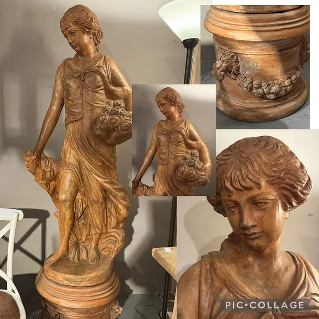 Terracotta beeld oud