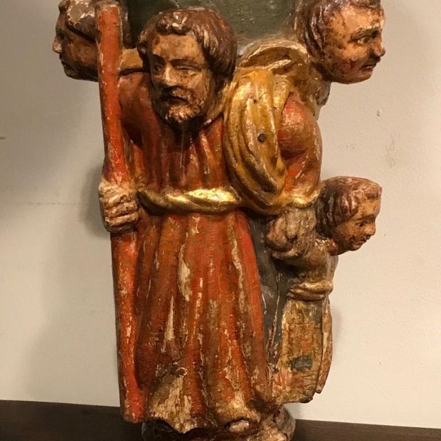Heiligenbeeld klaar antiek
