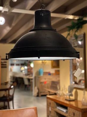 Industriele hanglamp vintage