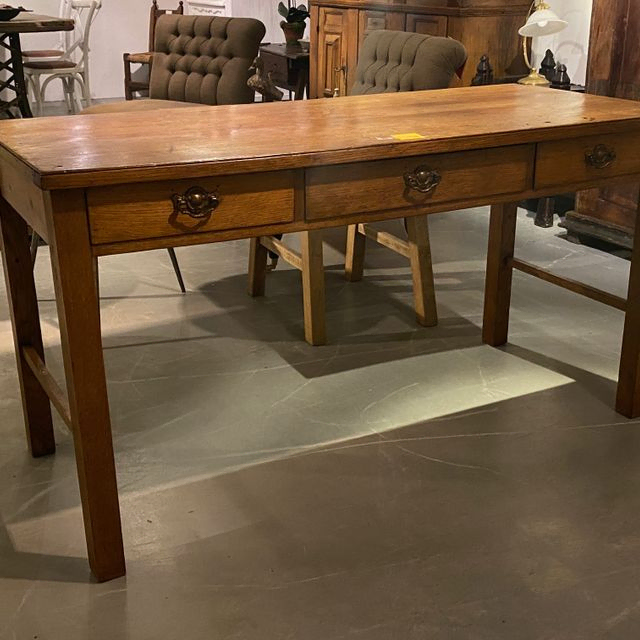 antieke schrijftafel wandtafel