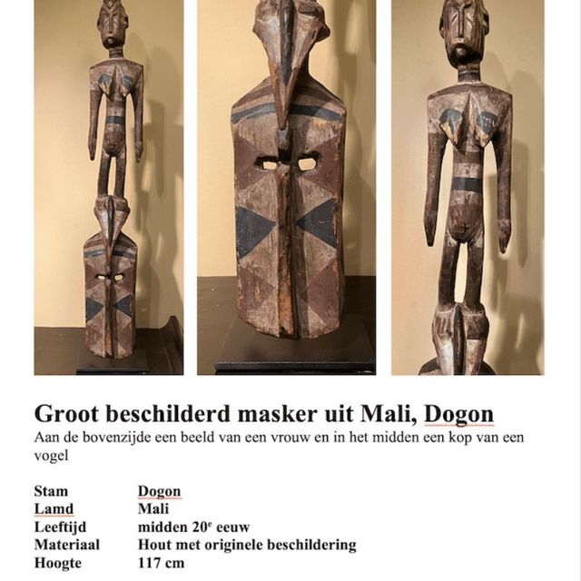 Tribal art maskers