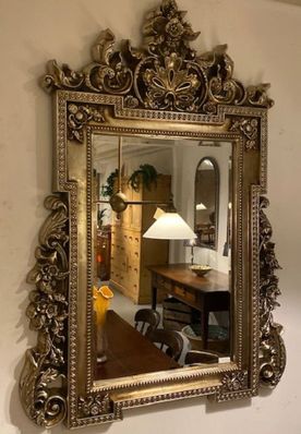 Spiegel met baroklijst