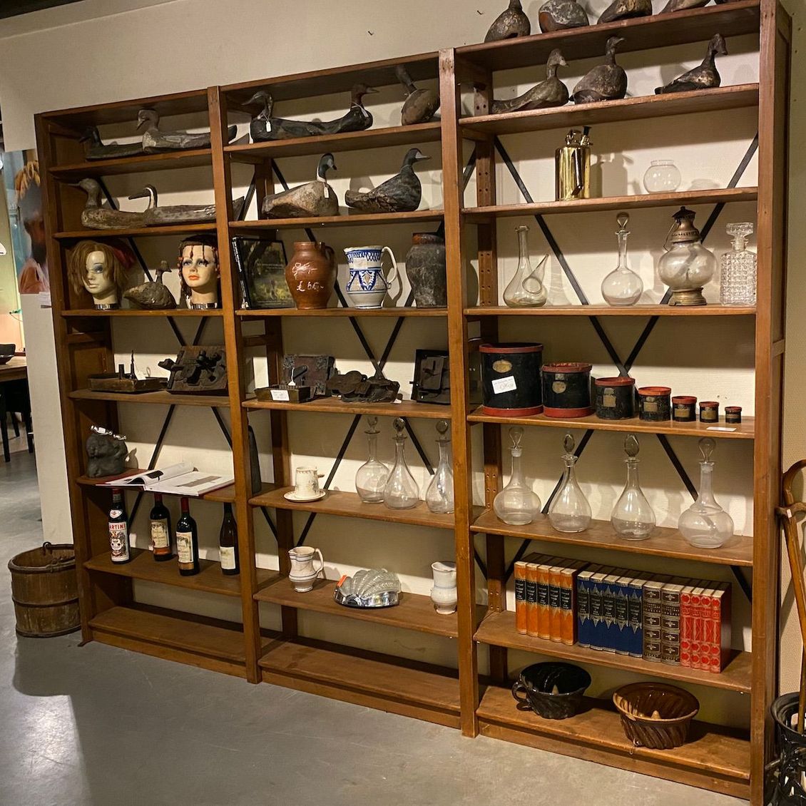 oude boekenkast