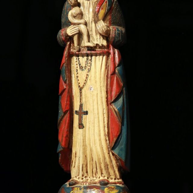 heilige maagd beeld antiek