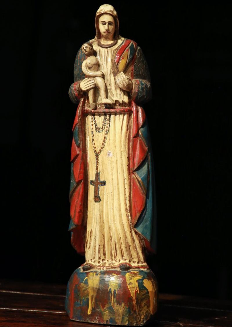heilige maagd beeld antiek
