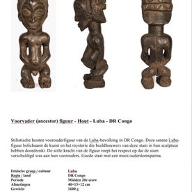 Afrikaanse houten beelden oud