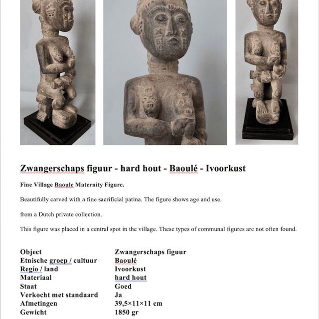 Tribal art te koop