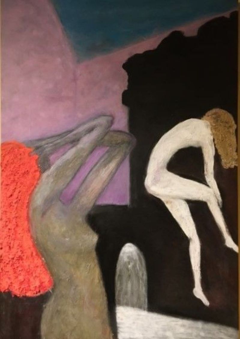 Schilderij bij Almondehoeve