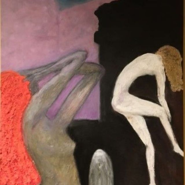 Schilderij bij Almondehoeve