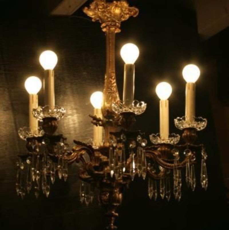 bronzen hanglamp 