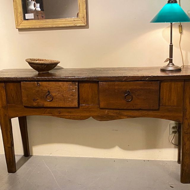 Spaanse antieke wandtafel