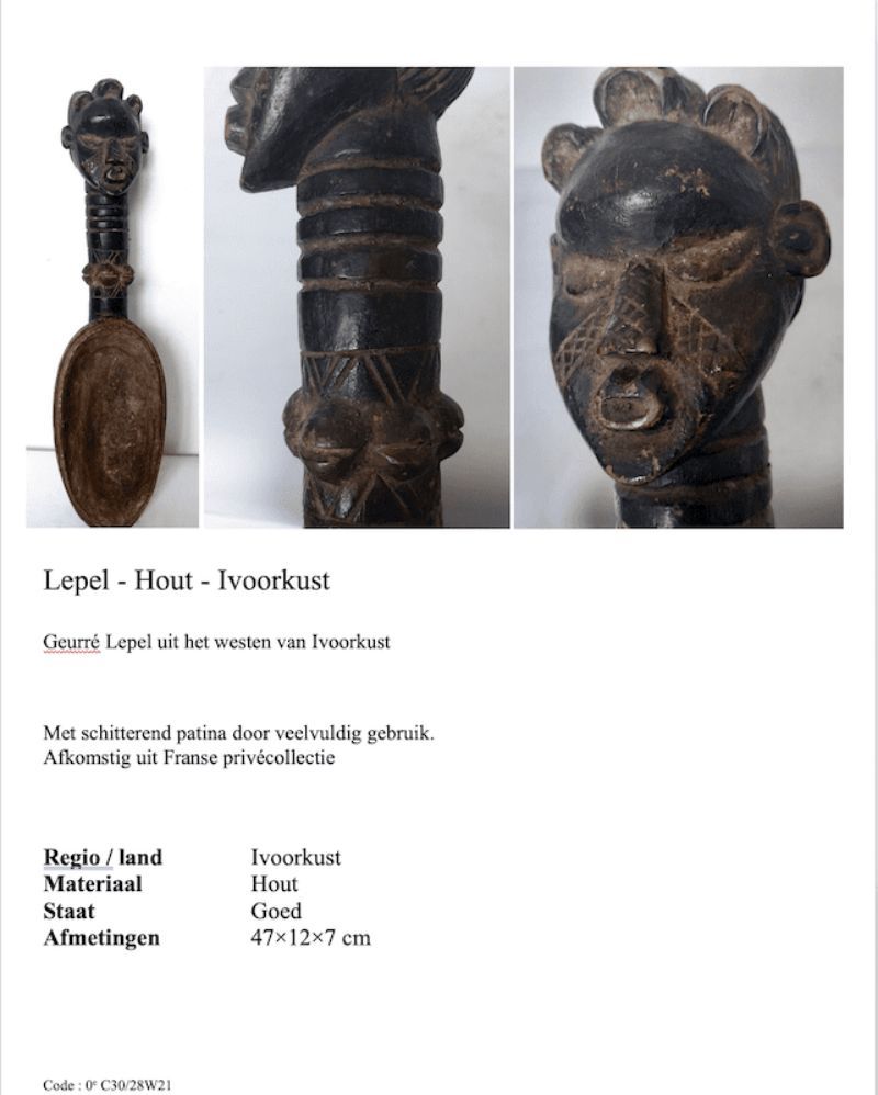 antieke afrikaanse beelden galerie
