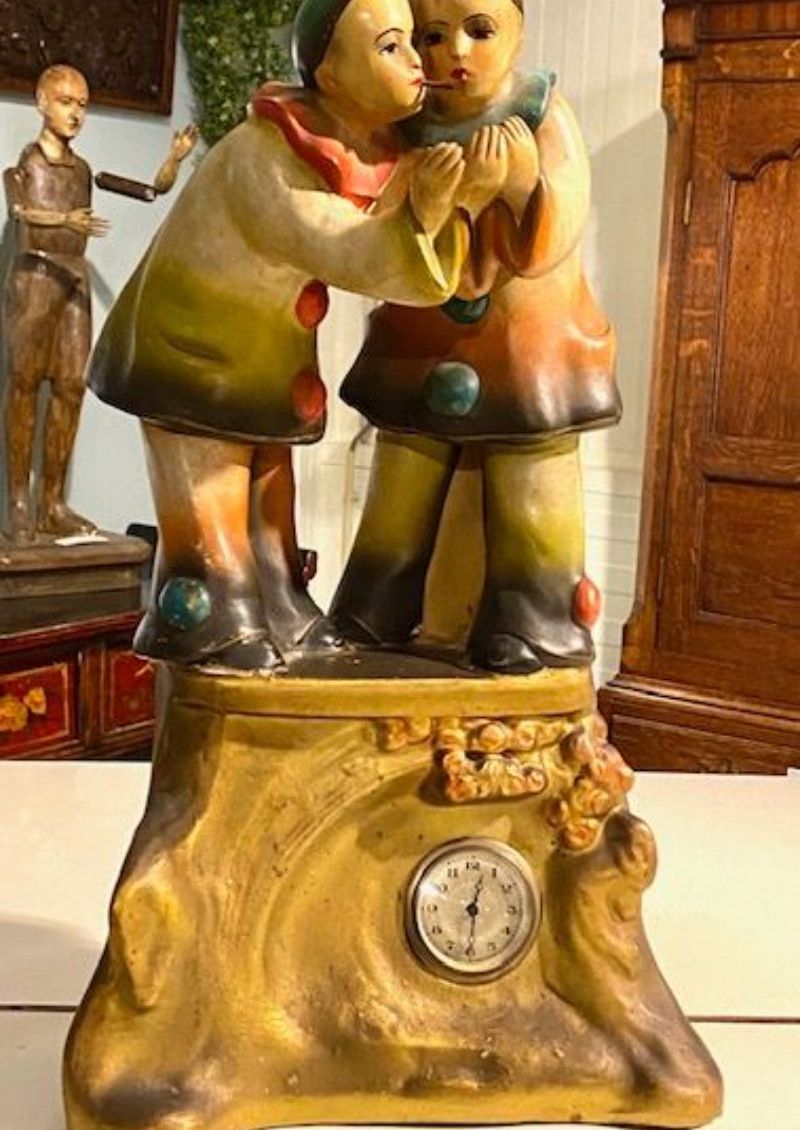 Uniek tafelklokje antiek