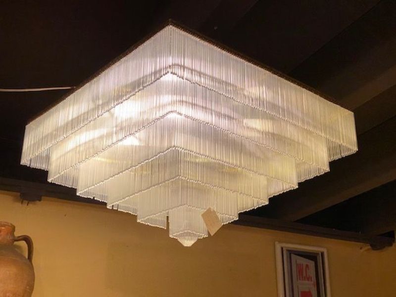 Bijzondere plaffoniére lamp