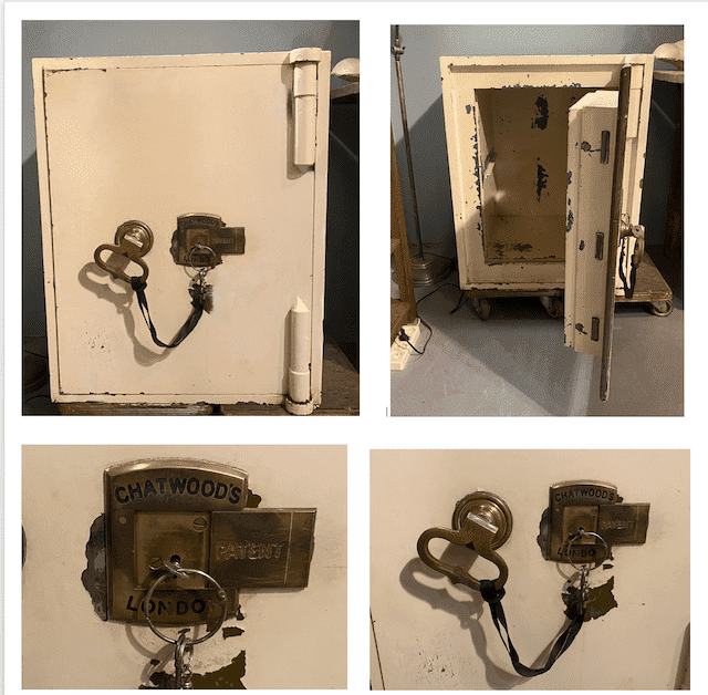 Brandkast antiek Engeland