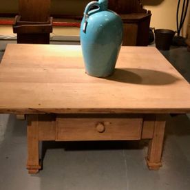 Antiek houten salontafel