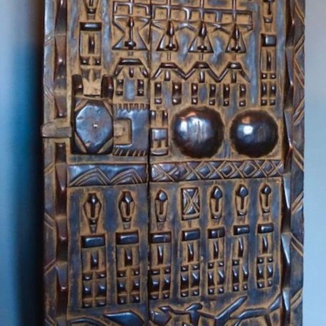 antieke afrikaanse deur galerie