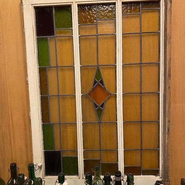 Glas in loodraam